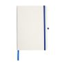 Notecolor Bloc-notes A5, avec couverture en carton et pochette