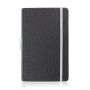 Exnote Bloc-notes A5 avec couverture en PU et porte-stylo