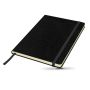 Kinygrid Bloc-notes A5, avec couverture en carton et pochette