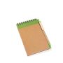 Recynote A6 Bloc-notes A6 en carton, avec stylo à bille
