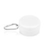 Gobelet pliable 200 ml, avec mousqueton et compartiment pour comprimés