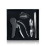 Starwine Set de vin en acier inoxydable, avec tire-bouchon, rafraîchisseur et coupe-capsule
