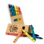 SixArt Boîte avec 6 crayons de cire