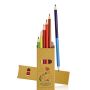 Colorsy Crayon bicolore 12 couleurs