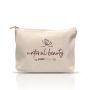 Unipouch Pochette 100 % toile de coton avec compartiment intérieur