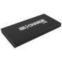 Batterie externe sans fil lumineuse de 10 000 mAh en caoutchouc 