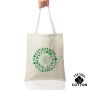 Coton140 Sac à anses longues 100% coton 140g