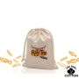 Cotoncord Petit Petit sac 100% coton, avec cordons