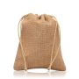 Saco moyen en jute de Nashik, avec cordons