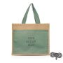 SunSet Sac en jute avec poche frontale 100% coton