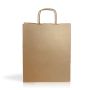 Kraft04 Sac en papier kraft 90g/m2 22X27X10cm