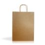 Kraft05 Sac en papier kraft 90g/m2 24X32X11cm