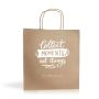 Kraft06 Sac papier kraft 100g/m2 27X26X16cm