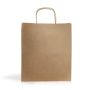 Kraft07 Sac en papier kraft 115g/m2 27X31X16cm