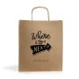 Kraft07 Sac en papier kraft 115g/m2 27X31X16cm