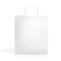 WKraft06 Sac en papier kraft 90g/m2 28X32X10cm - blanc
