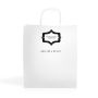 WKraft06 Sac en papier kraft 90g/m2 28X32X10cm - blanc
