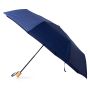 Petit parapluie rétractable en pongé 190T, avec poignée et pochette assorties
