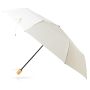 Petit parapluie rétractable en pongé 190T, avec poignée et pochette assorties