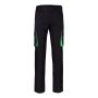VL FIDES Pantalon stretch bicolore multipoche (240g/m²), en coton (46%), EME (38%) et polyester (16%)