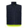 VL DIANA Gilet matelassé (220g/m²), réversible et multi-poches, en polyester (100%), avec fermeture éclair et tirette réversible
