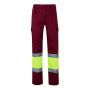 VL POSEIDON Pantalon bicolore en sergé multipoche (210g/m²), en coton (20%) et polyester (80%)