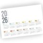 Planny Planificateur de secrétaire en PVC avec calendrier