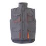 VL NERGAL Gilet matelassé, bicolore à multiples poches (120g/m²), en polyester (100%).