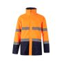 Parka bicolore VL THEMIS (190g/m²), en polyester (100%), avec revêtement en PU