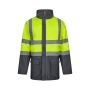 Parka VL JUNO LARGE 4 en 1 bicolore (180g/m²), en polyester (100%) avec revêtement PU