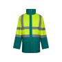 Parka VL JUNO LARGE 4 en 1 bicolore (180g/m²), en polyester (100%) avec revêtement PU