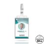 Identificateur rigide en PVC rigide, avec pince