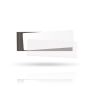 PLAQUE D’IDENTIFICATION Badge d’identification ID PLATE avec aimant - anthracite
