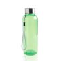 Bouteille RPET 500ml en RPET, avec bouchon en acier et cordon