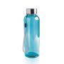 Bouteille RPET 500ml en RPET, avec bouchon en acier et cordon