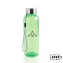 Bouteille RPET 500ml en RPET, avec bouchon en acier et cordon