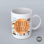 Tasse artistique mate en céramique pour sublimation, finition mate
