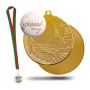 Médaille métallique du gagnant