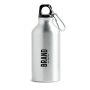 Freshy R Bouteille en aluminium recyclé, 400ml avec bouchon coloré