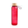 Atlântida Bouteille en verre givré 500ml, avec poignée en silicone
