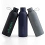 Bouteille isotherme 500ml avec revêtement en caoutchouc