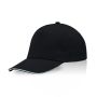 Zectra Casquette pour adulte, visière sandwich, en coton peigné