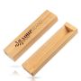Bambox Étui en carton pour 1 stylo-bille, motif bambou