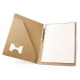 Pasta porte-documents A4 en carton kraft (450 g/m²) POE