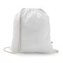 ISTANBUL Sac à dos type sac de sport en coton recyclé (70%) et polyester (30% rPET) (150 g/m²)