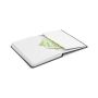 ROTH Bloc-notes A5 en PU avec feuilles lignées
