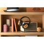 GOULD Casque audio sans fil pliable avec 5h d’autonomie en bambou et ABS