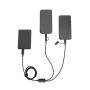 BERTOZZI Cabo USB super rápido 6 em 1 em alumínio e PET reciclado
