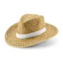 JEAN POLI Chapeau de paille naturel