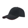 Casquette Sandwich Liberty, 100% coton brossé